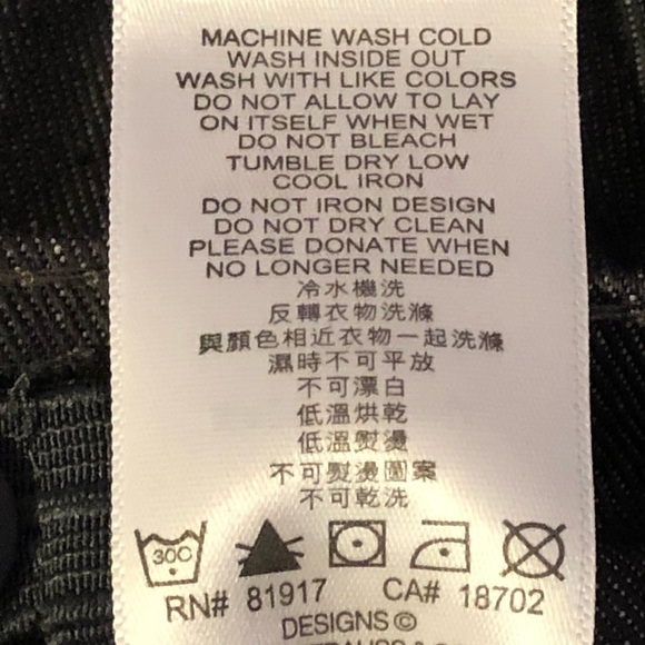 Levi's 510 Skinny Performance Big Boys Jeans 8Reg W24 L22 Dark Gray Jeans - Picture 7 of 9